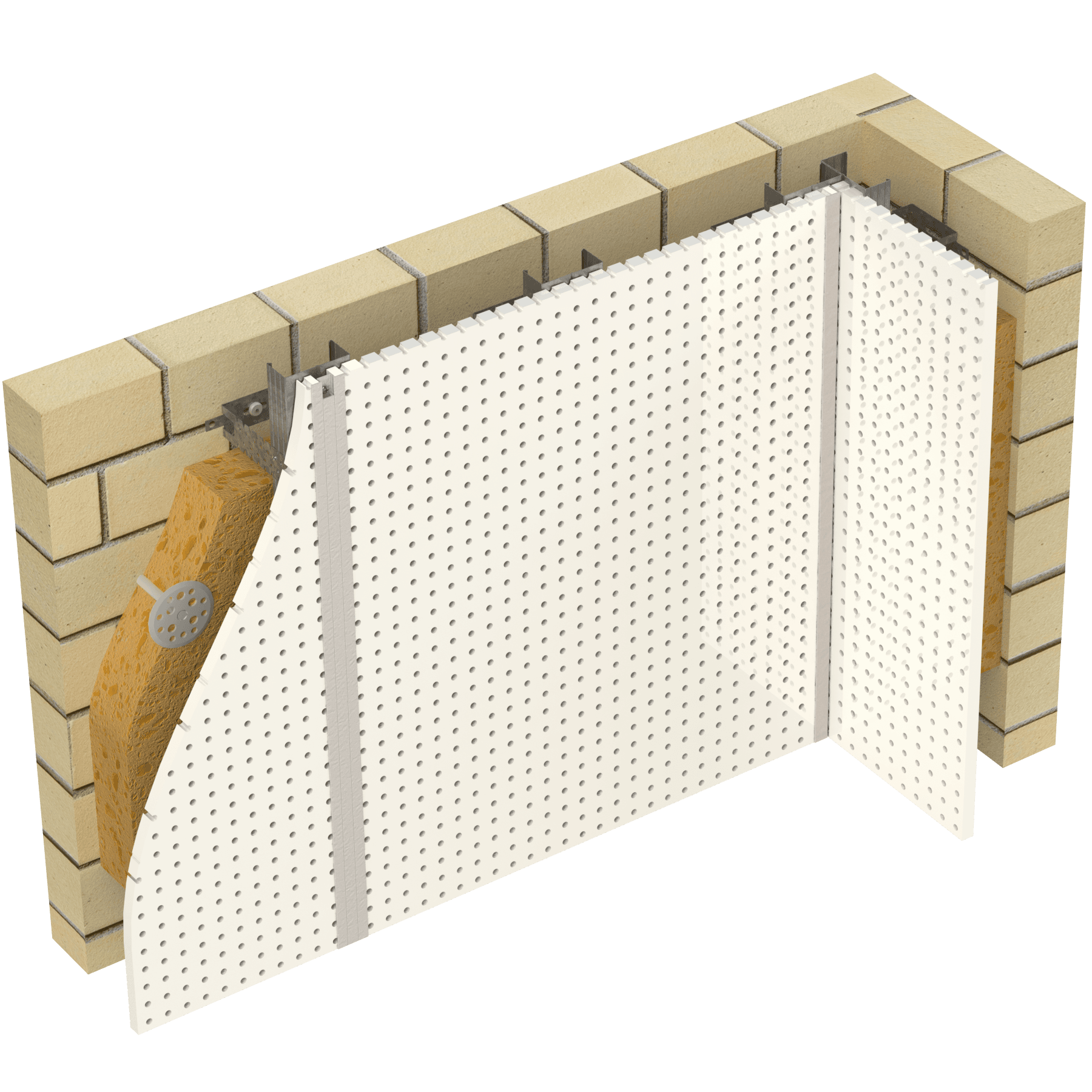 Акустичні панелі GYPSUN™ Aku на основі ГКЛ