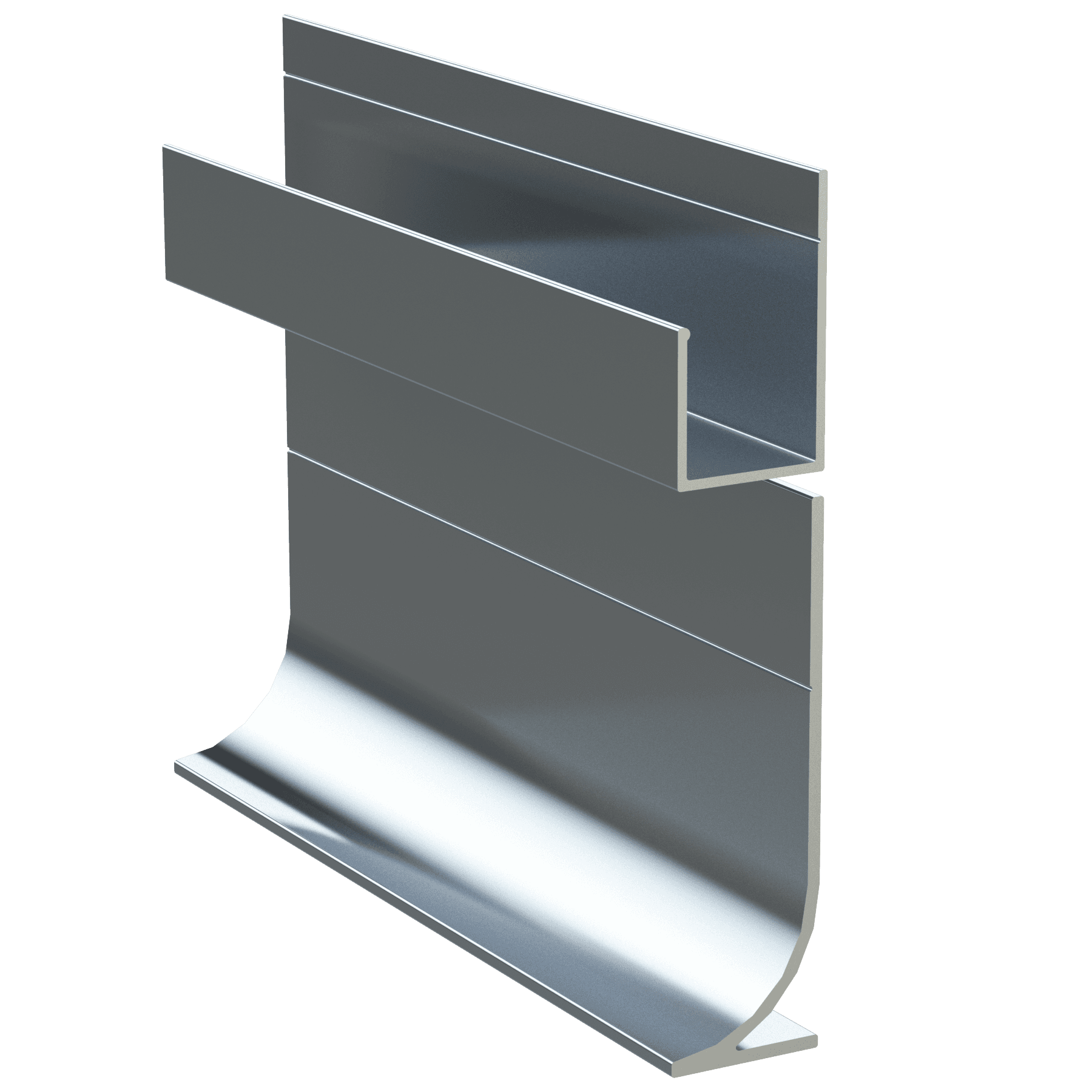 Декоративний алюмінієвий плінтус GYPSUN™ — мініатюра 4